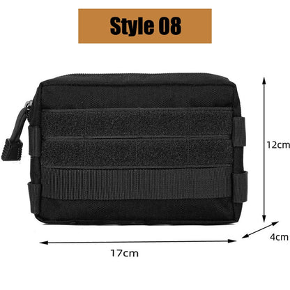 Tactical Waist Pack Molle Pouch Belt Pack Fanny Bag For Hiking Camping Trekking Travel