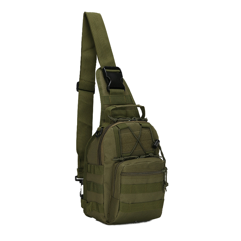 Unisex Tactical Shoulder Bag Backpack For Outdoor Sports Fishing Camping Travel Trekking