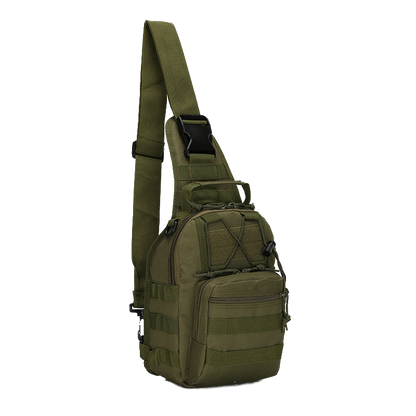 Unisex Tactical Shoulder Bag Backpack For Outdoor Sports Fishing Camping Travel Trekking