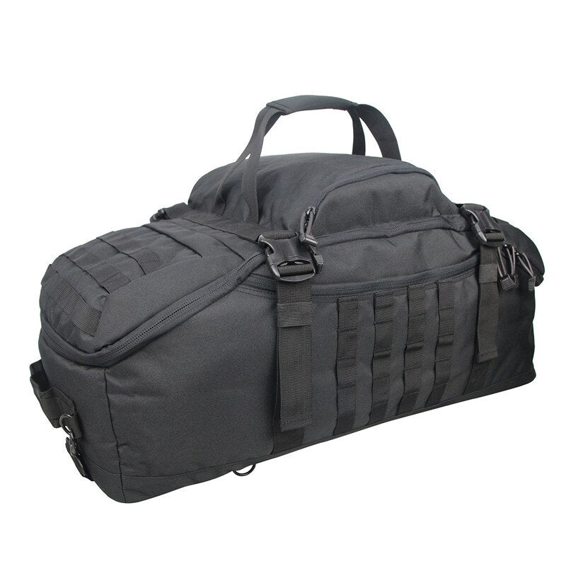 60-80L Molle Tactical Backpack Holdall For Travel Camping Hiking Sports Gym Duffel Bag