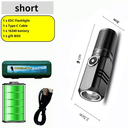 Super Bright MINI LED Flashlight: A Powerful and Portable Pocket Torch Light for Your Outdoor Needs