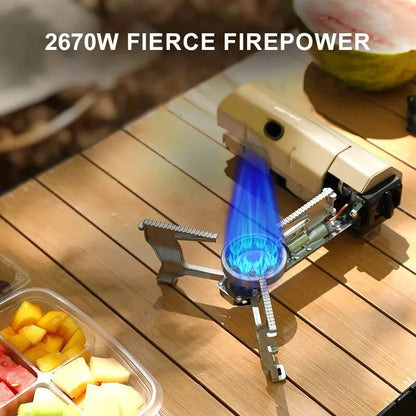 Ultra-Portable High Power Folding Gas Stove: An Essential Addition To Your Outdoor Gear