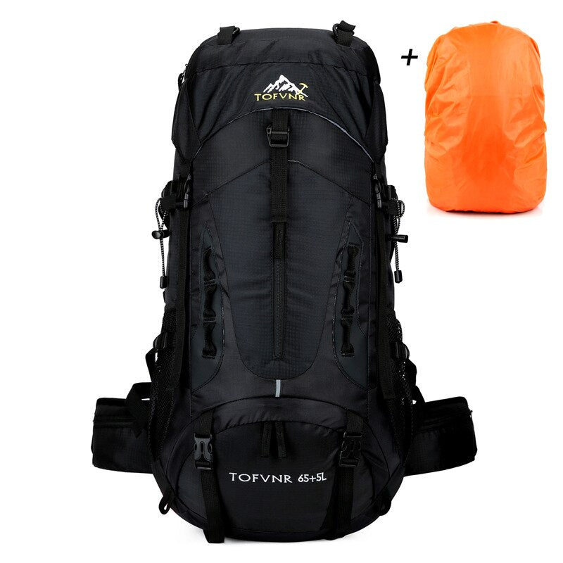 Big Capacity 70L Cross Country Trekking Backpack For Long Distance Hiking Backpacking Ultralight Rucksack For Adventure Travel