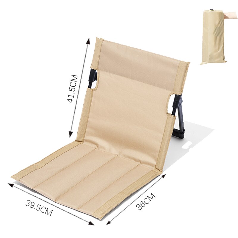 Outdoor Picnic Folding Back Chair - Comfortable, Durable and Foldable - Perfect for Camping, Fishing, Picnic & Travel