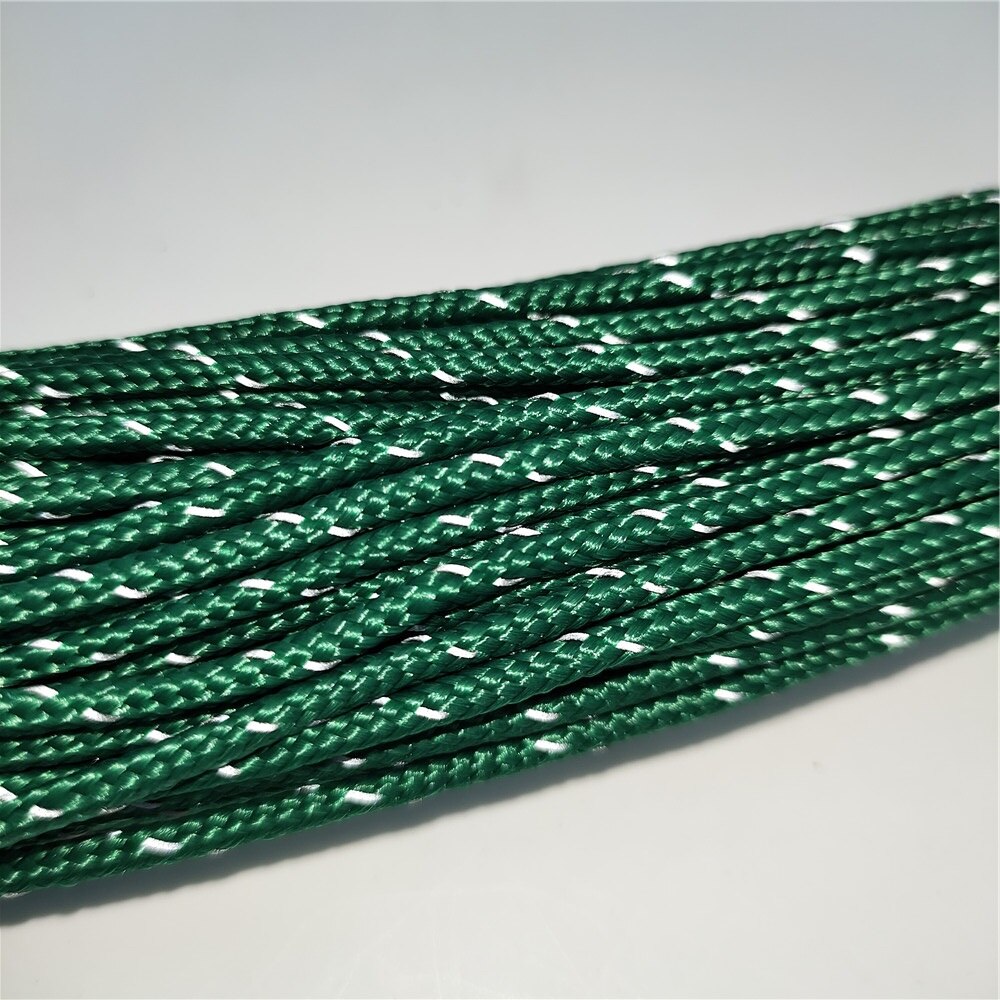 Reflective High Strength Paracord Guy Lines For Tents, Tarps & Awnings - 20m/50m Multifunction Camping Rope, With Tensioners 