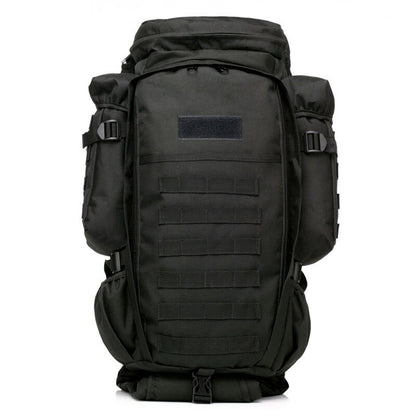 Large Capacity 65L Camo Tactical Backpack for Travel and Hiking With Ergonomic Air Cushion Belt