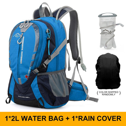 Hiking Backpack 25L Mountaineering Rucksack Ergonomic With 2L Water Hydration System