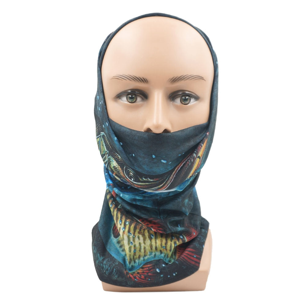 Fishing Headband Bandana UV Sun Protection Bandana For Cycling Hiking Face Head Dust Windproof Gaiter for Men Women's Headband