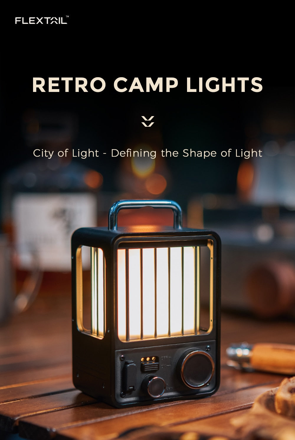 Retro Outdoor Camping Lamp Portable Villa Lantern - Waterproof, Rechargeable and Bright - Vintage Style with Modern Features