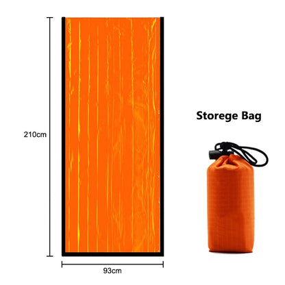 Portable Waterproof Emergency Survival Blanket Sleeping Bag Thermal Bivy Sack For Hiking Camping Trekking