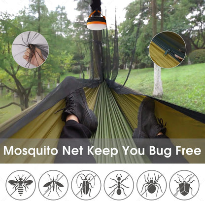 Ultimate Adventure Hammock: Bug-Proof, Waterproof, and Ultra-Light!