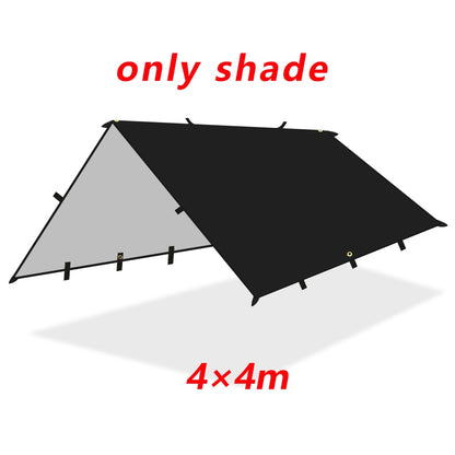 Survival Sun Shelter Canopy For Camping Travel Outdoor Backpacking Garden Waterproof Camping Awning