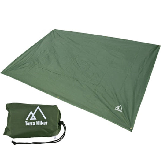 Multipurpose Waterproof Tarp Camping Awning Groundsheet Sun Shade Canopy For Garden Hiking Camping Beach Sun Shelter 