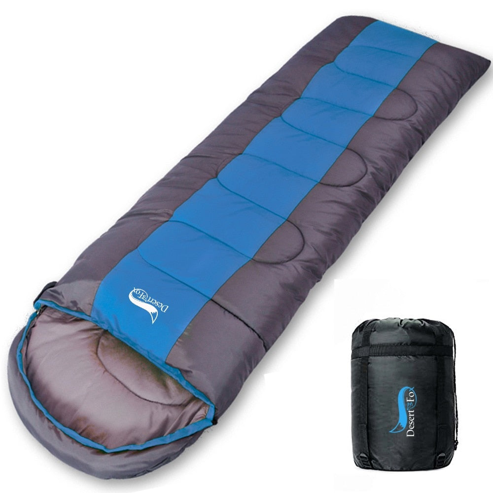 Ultralight Compact Folding Sleeping Bag Portable 3 Season (15℃~5℃) Backpacking Sleeping Bag For Spring, Autumn & Summer - Available in 2 Widths