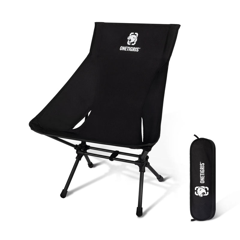 High Back Camping Chair For Fishing Trekking BBQ Parties Gardening Home & Travel