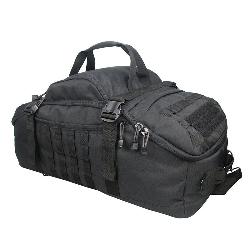 60-80L Molle Tactical Backpack Holdall For Travel Camping Hiking Sports Gym Duffel Bag