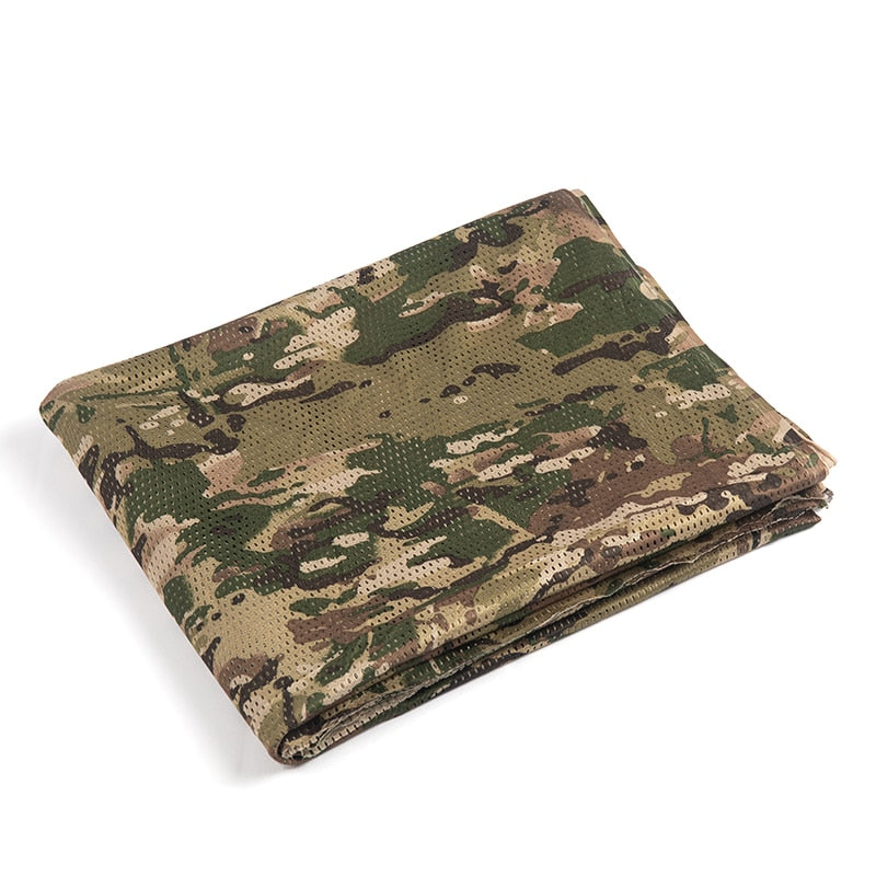 Multi-Purpose Versatile Camo Print Fabric For Camping Hiking Hunting, Paintball, Fishing, Garden Decoration & Sun Shading