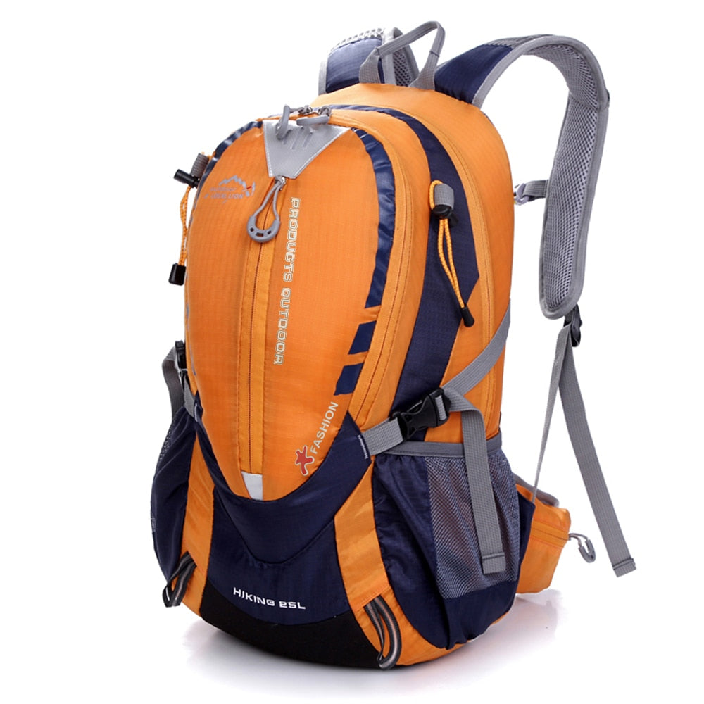 Hiking Backpack 25L Mountaineering Rucksack Ergonomic With 2L Water Hydration System