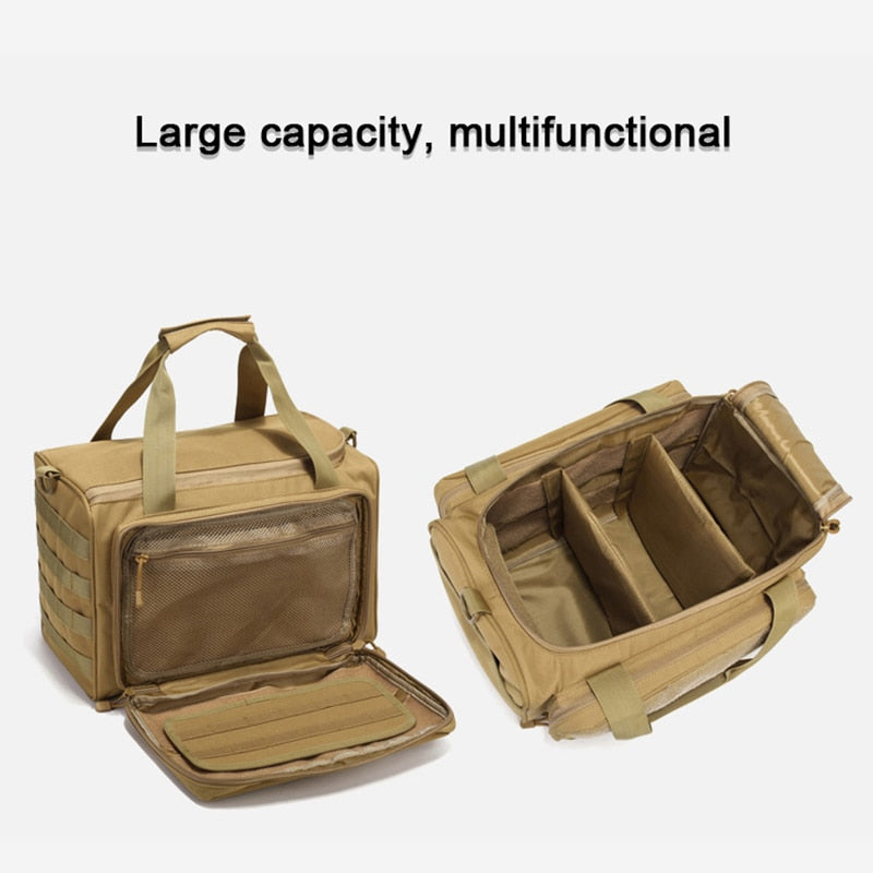 Military Tactical Waterproof Shoulder Bag Camping Training Hunting Multi-Function Adventure Bag