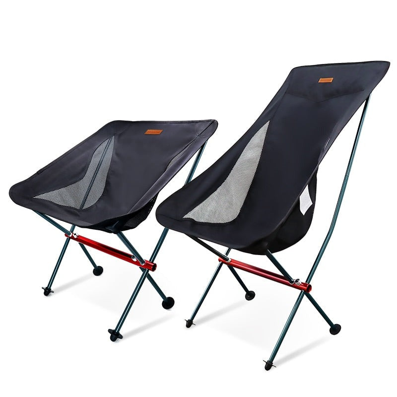 Ultralight Folding Travel Chair Detachable Portable Moon Chair For Hiking Camping Fishing